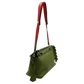 Fendi-Sac à bandoulière rouge et noir By The Way-Rouge