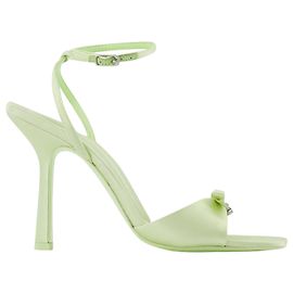 Dalia 105 Sandali con Fiocco - Alexander Wang - Farfalla - Raso Verde