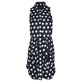 Michael Kors-Big polka Dot Sleeveless Dres with Buttons-Other