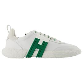 3Tênis R - Hogan - Bianco - Couro Branco