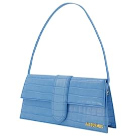 Jacquemus-Le Bambino Long Bag - Jacquemus -  Blue - Leather-Blue