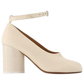 Maison Martin Margiela Décolleté Tabi - Maison Margiela - Bianco - Pelle Bianco