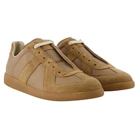 Maison Martin Margiela-Replica Sneakers - Maison Margiela - Chamois - Leather-Brown