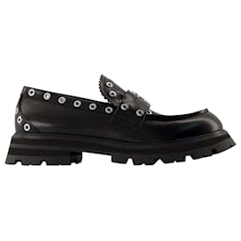 Alexander Mcqueen-Wander Loafers - Alexander Mcqueen - Black - Leather-Black