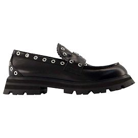 Mocassini Wander - Alexander Mcqueen - Nero - Pelle Nero