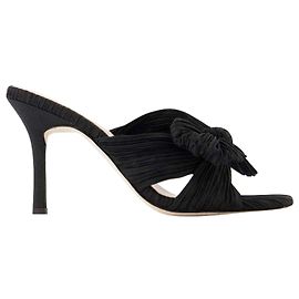 Claudia Sandals - Loeffler Randall - Black - Leather Black