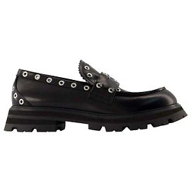 Wander-Loafer – Alexander Mcqueen – Schwarz – Leder Schwarz