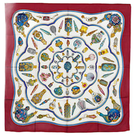 Hermès-hermès Qu' Importe Le Flacon Silk Scarf multicolor-Multiple colors