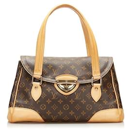 Louis Vuitton-louis vuitton Monogram Beverly GM brown-Brown