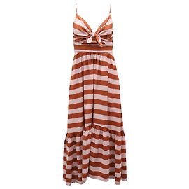 alla.l.C. Prendisole Laurel Stripe in viscosa rosa Altro