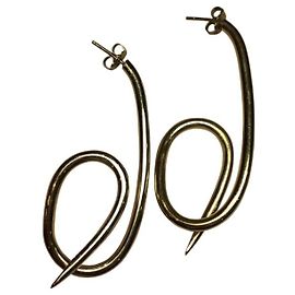 Autre Marque Boucles d'oreilles en métal doré Bijouterie dorée