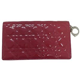 Clutch Lady Dior Dior Rojo Charol Roja