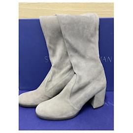 Stuart Weitzman-Boots-Grey