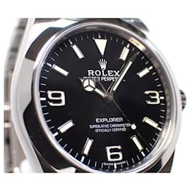 Rolex-ROLEX EXPLORERI 39 MM latter period type Ref.214270 Mens-Silvery