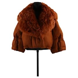 Fendi-Fendi coat 38-Orange