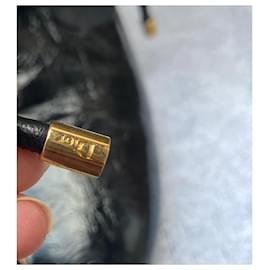 Dior-Sublimi stivaletti originali Dior neri e oro-Nero,D'oro,Gold hardware