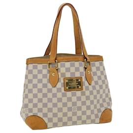 Louis Vuitton-LOUIS VUITTON Damier Azur Hampstead PM Tote Bag N51207 LV Auth 33756-Other