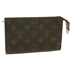 Louis Vuitton-LOUIS VUITTON Monogram Bucket PM Pochette d'accessoires LV Auth pt5278-Autre