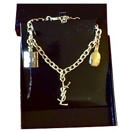 Bracelet Charms Yves Saint Laurent en acier Autre