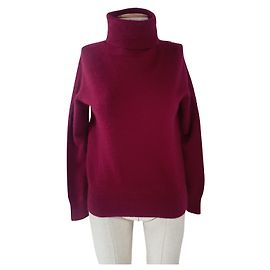 Uniqlo Kaschmir Rollkragenpullover Dunkellila M Dunkelviolett