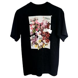 Off White Black Cloth Tee Black