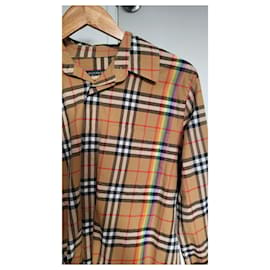 Burberry-chemise à carreaux Burberry-Multicolore