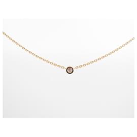 Redline-NEW REDLINE PURE NECKLACE 36 a 38cm in yellow gold 18k and diamond 0.10CT NEW-Golden