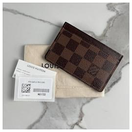Louis Vuitton-Louis Vuitton Porte-Cartes Simple-Brown