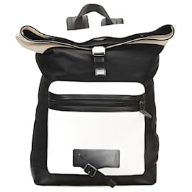 Autre Marque-Leather Backpack-Black