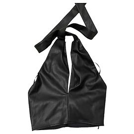 Top Staud Kai Nero in Ecopelle Nero