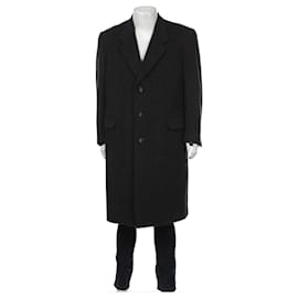 Lanvin-Men Coats Outerwear-Black