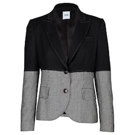 Moschino Cheap And Chic-Moschino Cheap And Chic Veste Moschino Cheap And Chic à revers cranté-Multicolore