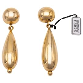 Gianfranco Ferré-Gianfranco Ferré Gianfranco Ferré Earrings With Pendants-Golden