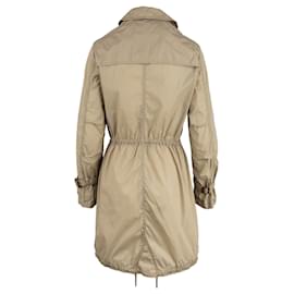 Moncler-Trench Moncler-Beige