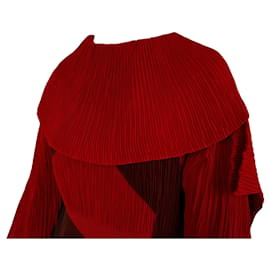 Roksanda-Roksanda Plissé-Kleid-Rot