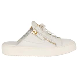 Giuseppe Zanotti-Giuseppe Zanotti Giuseppe Zanotti Zapatillas sin cordones con cordones-Blanco,Crudo