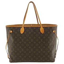 Louis Vuitton-LOUIS VUITTON Monogram Neverfull GM Tote Bag M40157 LV Auth yk5592b-Other