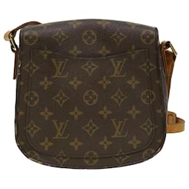 Louis Vuitton-LOUIS VUITTON Monogram Saint Cloud PM Shoulder Bag M51244 LV Auth ep488-Monogram