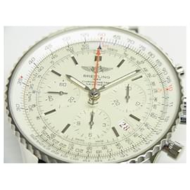 Breitling-BREITLING Navitimer01 limited silver 2000 Lot Limited Mens-Silvery