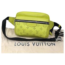 Louis Vuitton-Pouch-Yellow