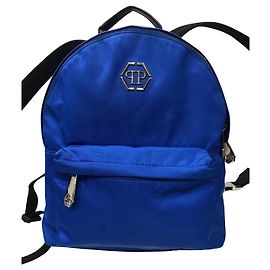 Philipp Plein Rucksack Hellblau