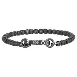 Bottega Veneta-Bottega Veneta Beaded Silver Bracelet-Silvery,Metallic