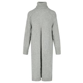 Stella Mc Cartney Stella McCartney Rollkragenpullover mit Schlitz vorne Grau