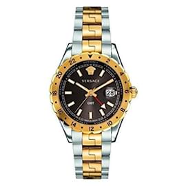 Versace-Versace Hellenyium GMT Watch-Metallic