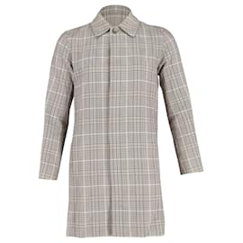 Apc-APC Mac Plaid Coat in Multicolor Cotton-Multiple colors