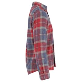 Apc-APC Plaid Over Shirt in Multicolor Wool-Multiple colors
