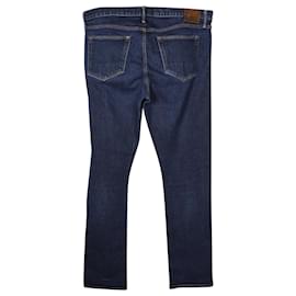 Tom Ford-Tom Ford Slim Fit Jeans aus blauem Baumwolldenim-Blau