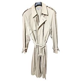 Trench da uomo vintage Yves Saint Laurent Beige
