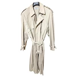 Yves Saint Laurent-Yves Saint Laurent Vintage men's trench coat-Beige