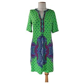 Hale Bob Green Dress M Multiple colors Green